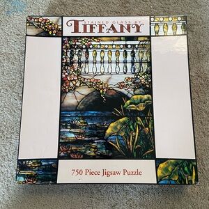 Stained Glass by Tiffany 750 Piece Jigsaw Puzzle